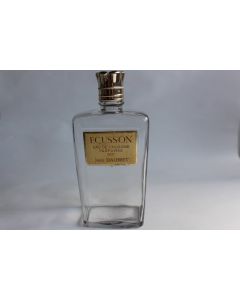 Grand flacon d'eau de cologne parfumée Ecusson Jean d'Albret