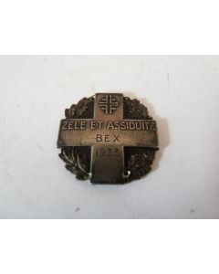 Insigne Gymnastique Suisse Bex 1933