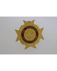 Insigne pompiers Canada Service d'incendie Fire Departement