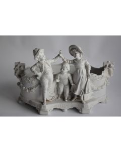 Jardinière Porcelaine biscuit Enfants