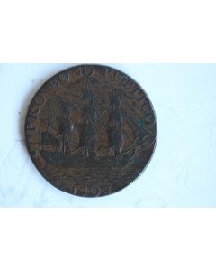 Jeton halfpenny 1794 Warwickshire, Birmingham Pro Bono Publico 