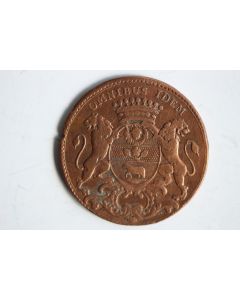 Jeton noblesse Nicolas Claude Rousselot maire Dijon 1766 Bourgogne