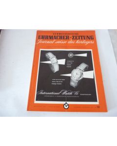 Journal Suisse des Horlogers Schweizerische Uhrmacher Zeitung  N°12 1953
