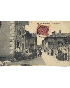 L'Allégrerie VINAY - Isère - CPA la grande rue