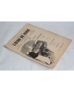 L'Écho de Paris dessins Café Concert Ibels Toulouse-Lautrec 1893