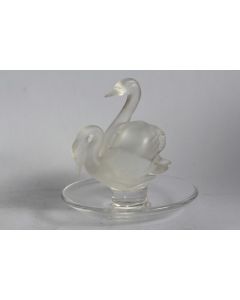 LALIQUE Baguier cristal Cygnes