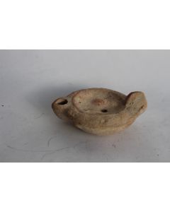Lampe à huile terre cuite romaine