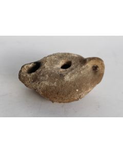 Lampe à huile terre cuite romaine