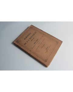 Livre Almanach de J.j Rousseau pour 1861 MARC Viridet