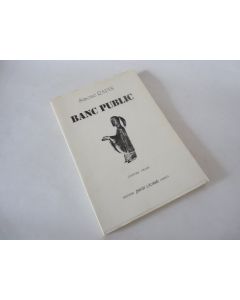 Livre  Banc Public  Simone Rapin 1986