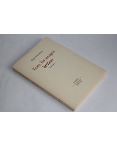 Livre dédicacé Denise Mützenberg Tous les nuages brûlent 1975