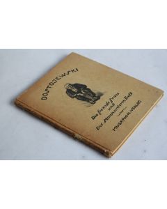 Livre Dostojewski Die fremde frau und Der Mann unterm Bett 1920