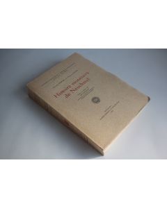 Livre Histoire monétaire de Neuchatel Léon Montandon 1939