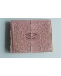 Livre miniature Les plaisirs de la campagne Paris Marcilly