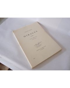 Livre Mirages Poème Ventura Gassol 1950 Signé