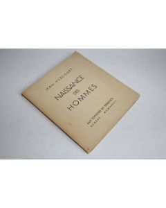 Livre Naissance des Hommes Jean HERCOURT 1937