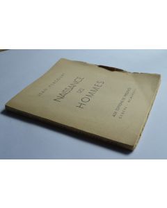 Livre Naissance des hommes Jean Hercourt