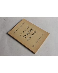 Livre Pierre Courthion L'ange des tours penchées 1936