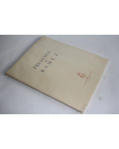 Livre Présence de Ramuz La guilde du livre 1951