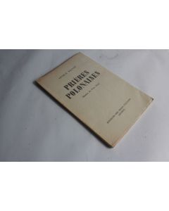 Livre prières polonaises Arthur Welton dédicacé 1944