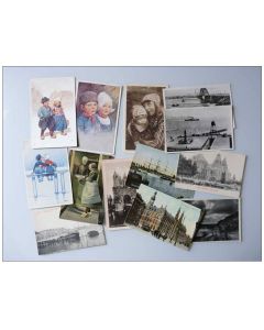 Lot de 13 CP PAYS-BAS costume illustrée Hollande
