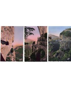 Lot de 6 CP 38 ISERE 26 DROME PONT EN ROYANS Vercors - Grands Goulets Combe-Laval Pont Picard Bourne Grand à pic Alpes