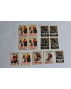 Lot Vignettes Concours Hippique international Suisse