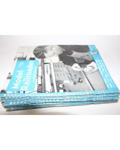 Magazines Model Railroader année 1952 trains miniatures