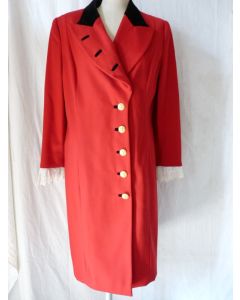 Manteau long ESCADA rouge T40