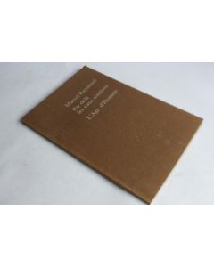 Marcel Raymond envoi dédicace Par delà les eaux sombres 1975