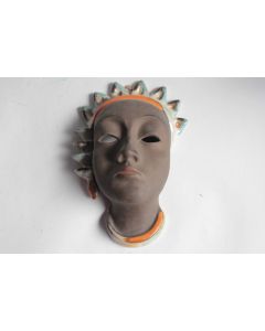 Masque mural céramique Karlsruhe Bali 3982