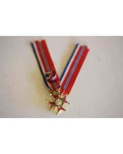 Médaille décoration Croix d'honneur Franco-Britannique réduction