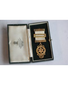 Médaille Franc-maçon argent Royaume-Uni