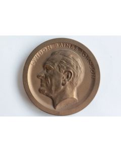 Médaille Lyndon Baines Johnson President USA 1965