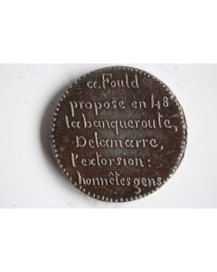Médaille politique Révolution de 1848 Ledrun Rollin