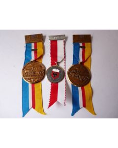 Médailles (3 ) Pompier 