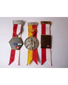 Médailles (3 ) Pompier 