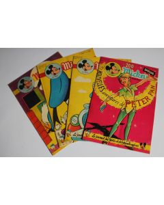 Mickey Magazine Août 1954 n°200 à n°203 Spécial Peter Pan