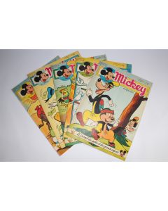 Mickey Magazine Mars 1955 n°230 à n°234