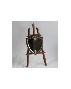 Miroir écusson Art populaire Suisse XIXe siècle