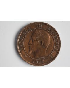 Module de 10 centimes Napoléon III Visite impériale à Lille 1853