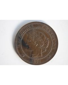 Monnaie 10 Centimes Cérès 1871 A