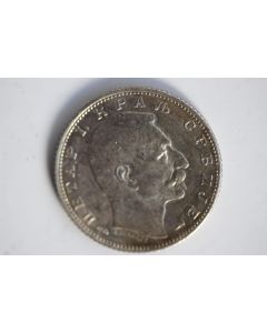 Monnaie argent 1 Dinar Pierre Ier 1915 Serbie