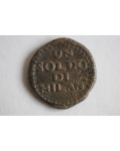 Monnaie de siège 1 Soldo di Milan 1799 Duché de Mantoue Italie