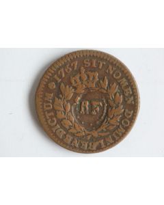 Monnaie Louis XV Colonies Françaises Sol contremarque 1767/1793