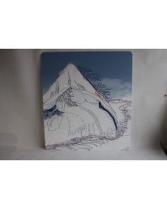 MONTBLANC Panneau publicitaire Stylos