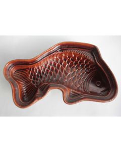 Moule terre vernissée Poisson