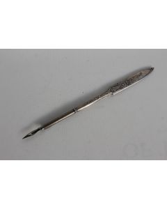 Porte plume argent