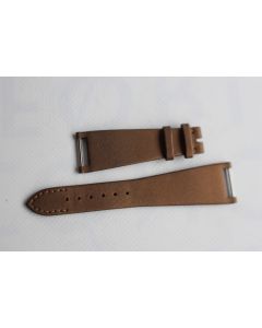 PATEK PHILIPPE Bracelet montre cuir et satin brun 20 mm