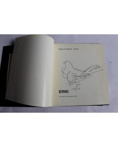 Hans Erni dessin original livre  Erni  du Musée Athénée Genève 1965